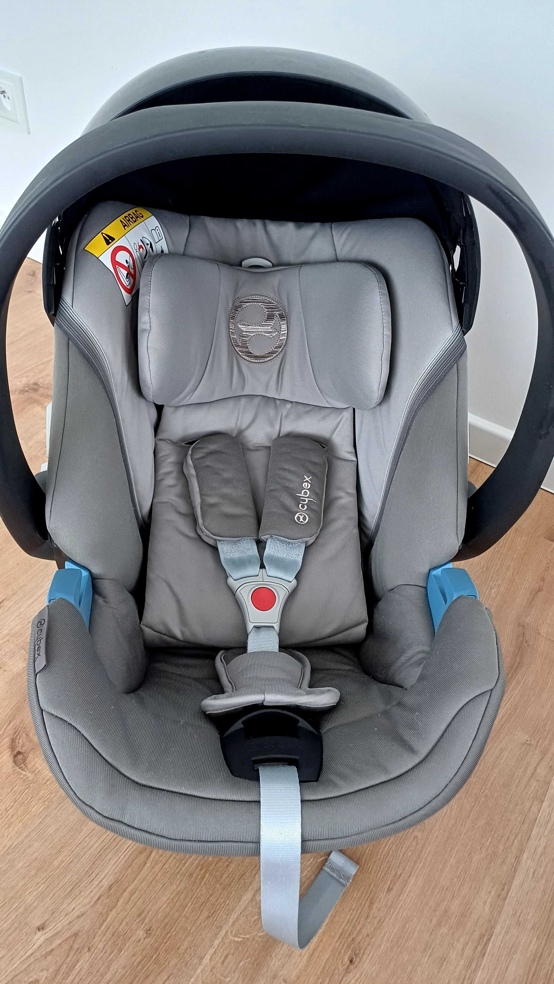 Sprzadm fotelik cybex Aton 5 + baza