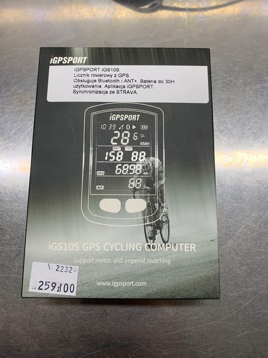 Komputer rowerowy GPS iGPSPORT iGS10S