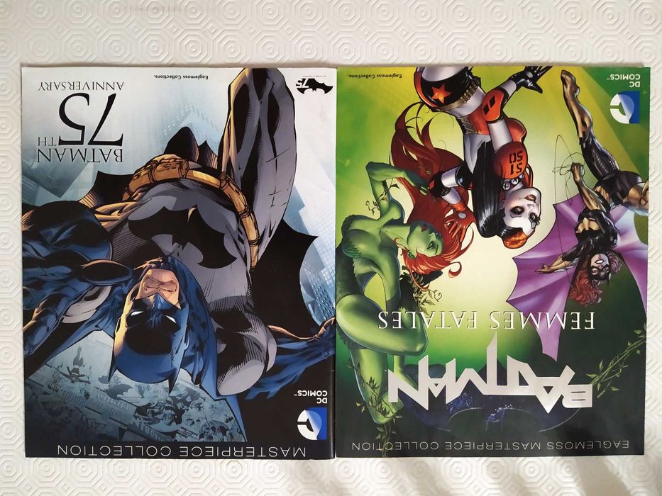 BATMAN - conjunto de 7 figuras de coleção editadas pela Eaglemoss