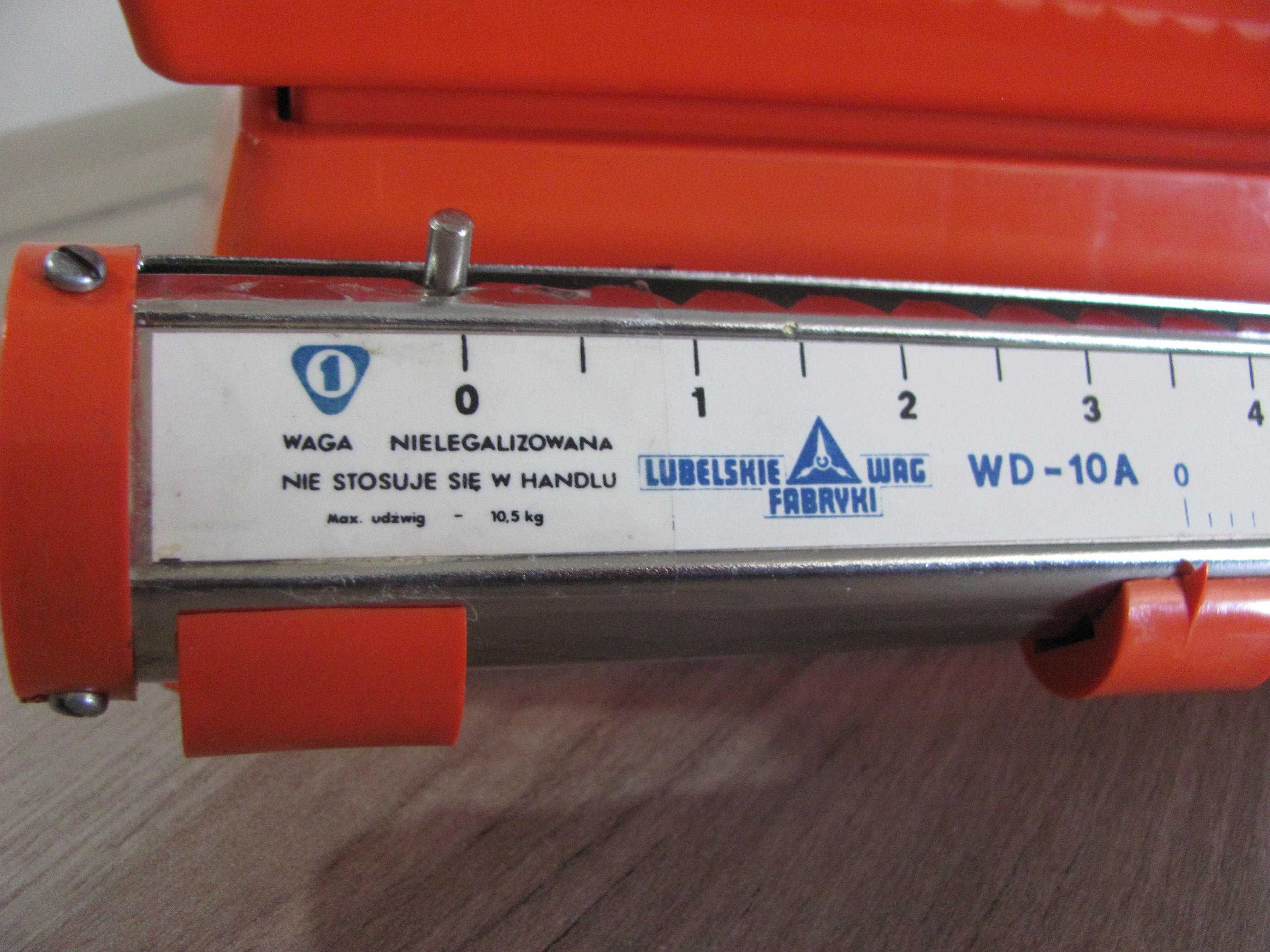 Waga kuchenna WD-10A Lubelskie Fabryki Wag PRL 1989r