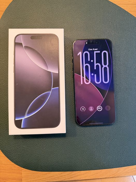 iPhone 16 Pro Max 256GB Tytan czarny