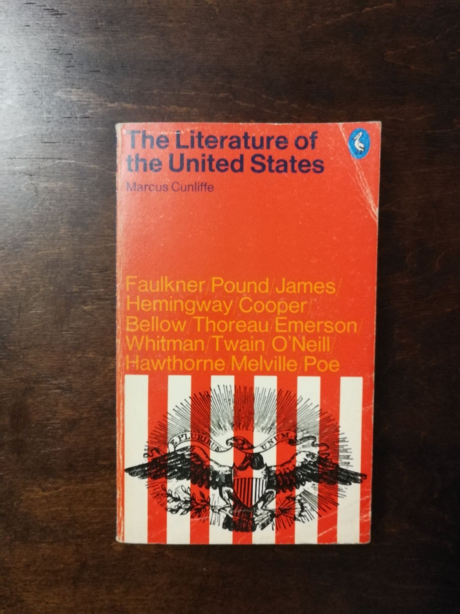 The Literature of the United States anglistyka Marcus Cunliffe