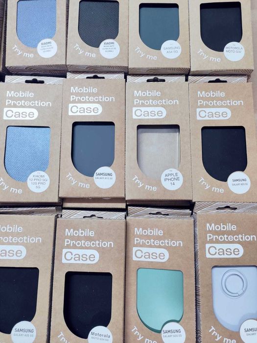 Pakiet etui case do różnych marek telefonów Silikonowe Ponad 250 sztuk