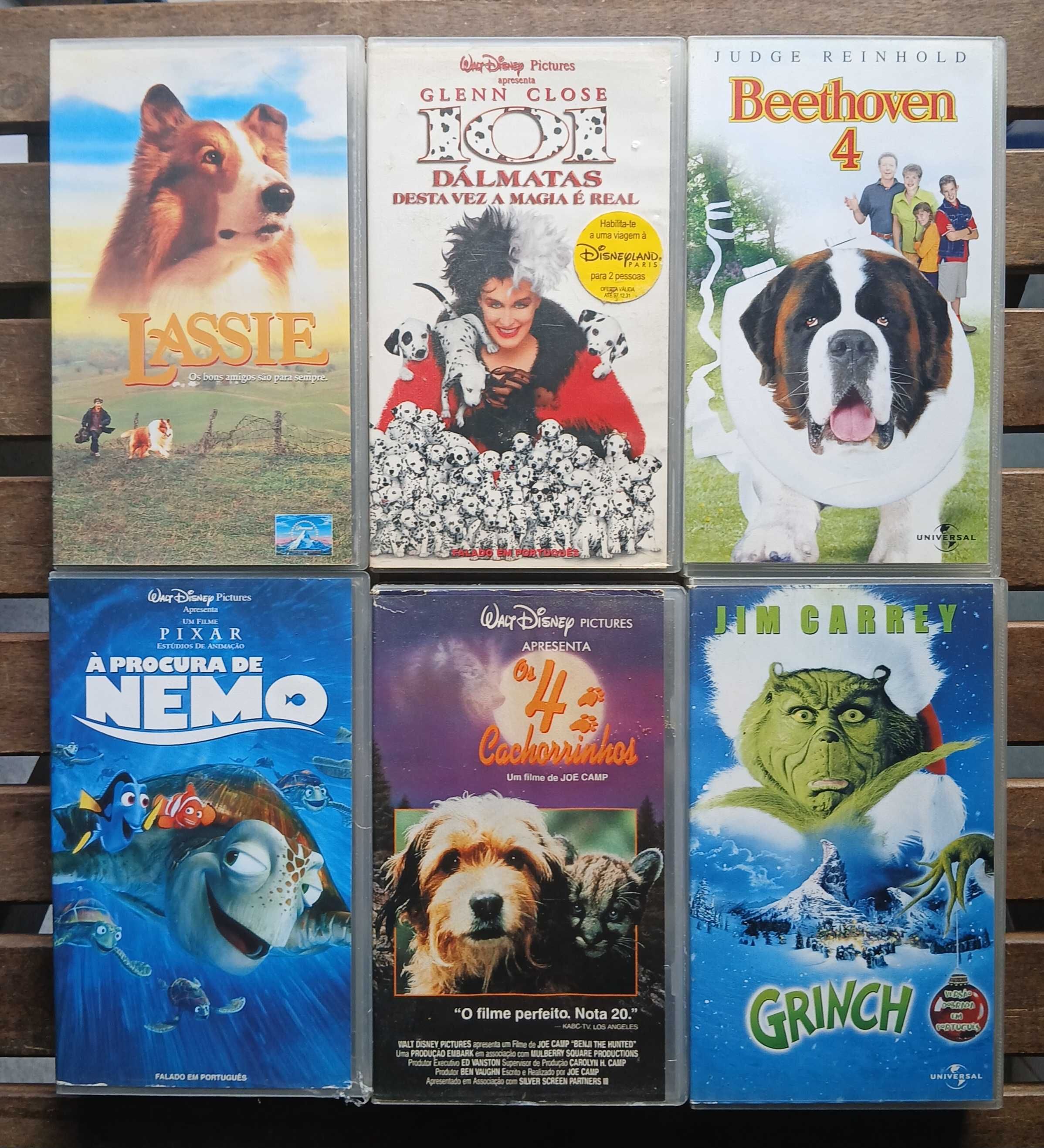 12 Cassetes VHS Variadas