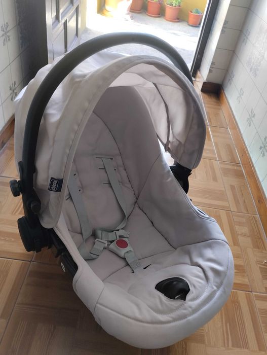 Carrinho de bebê. Trio Sprint da Chicco.