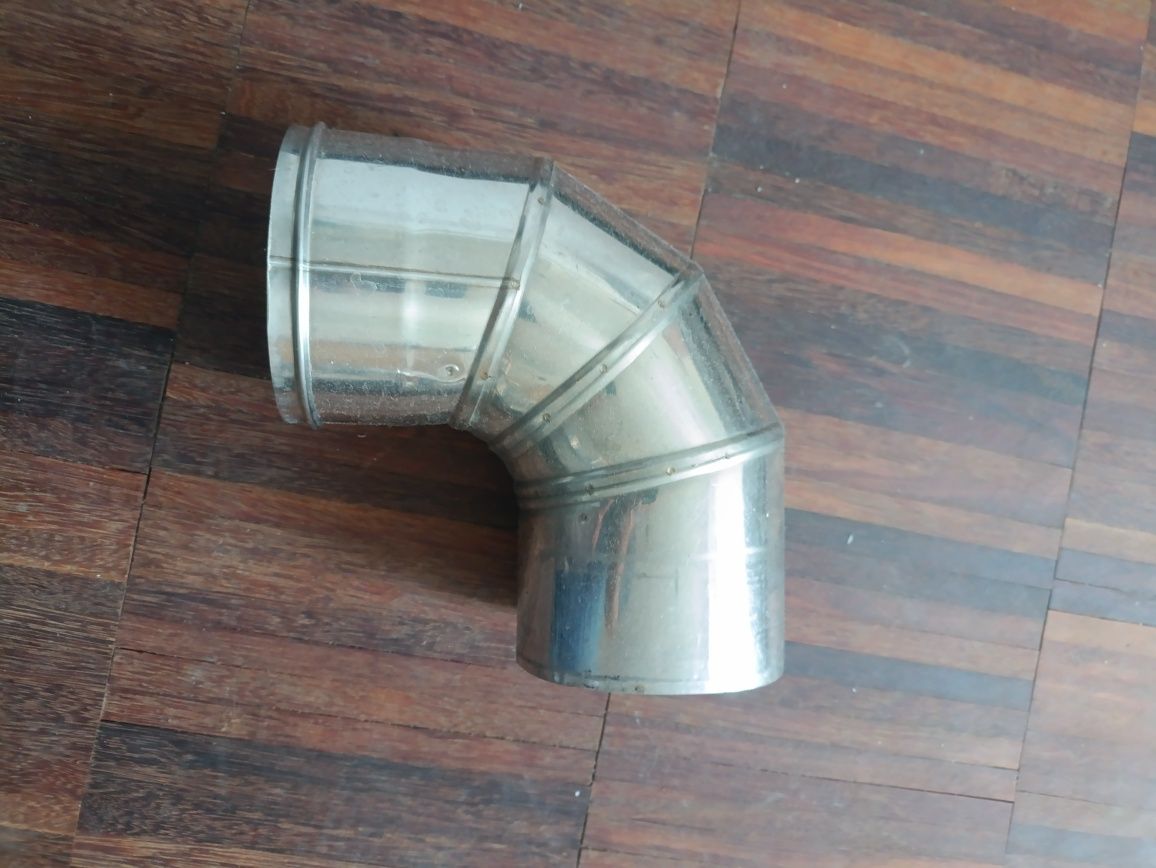 Kolano nierdzewka 80/125 mm