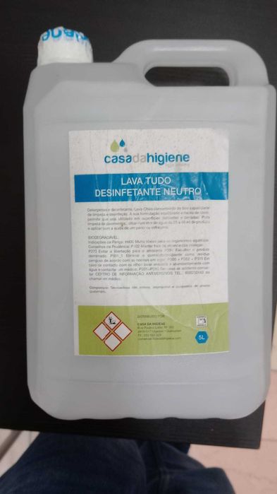 Produto de limpeza de PH neutro - 5 litros
