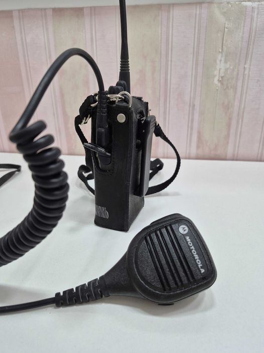 Чохол шкіряний для рації Motorola CP-140