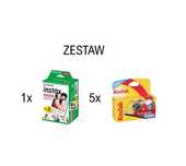 Kodak Fun Saver Flash 27+12 (5 sztuk) + Filmy Fujifilm do Instax Mini