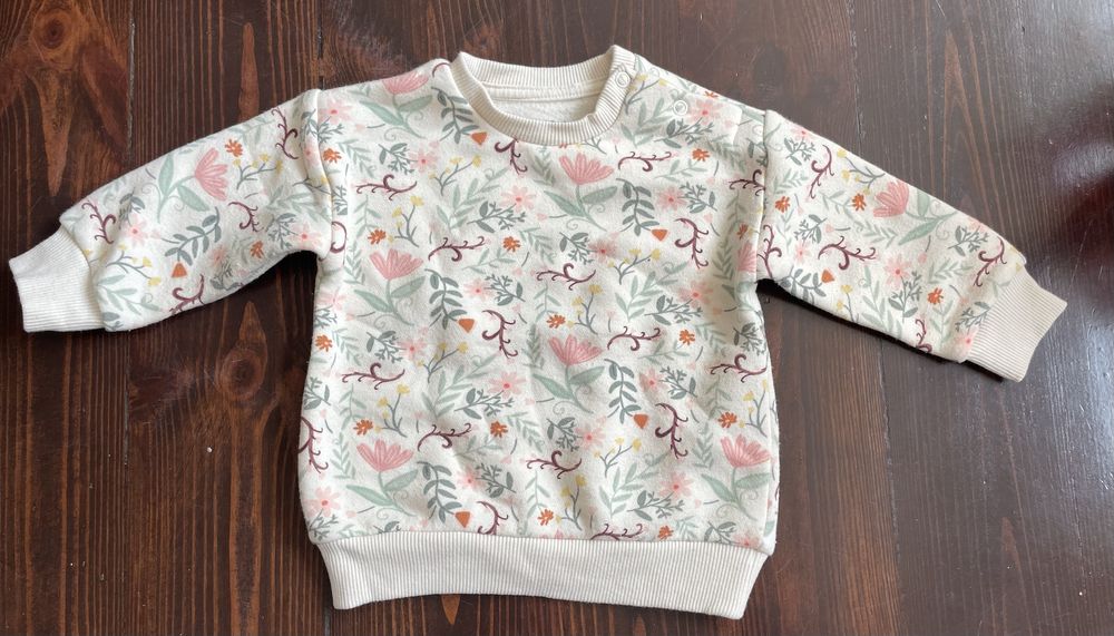 Kremowa Bluza Primark 6-9 miesięcy