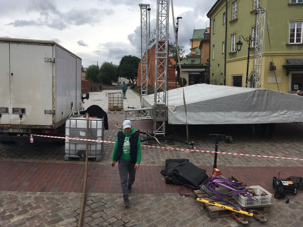 Zbiornik mauzer paletopojemnik,woda na budowe