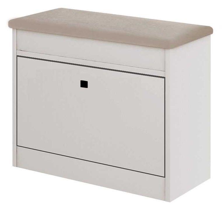 Mała praktyczna szafka na buty z siedziskiem