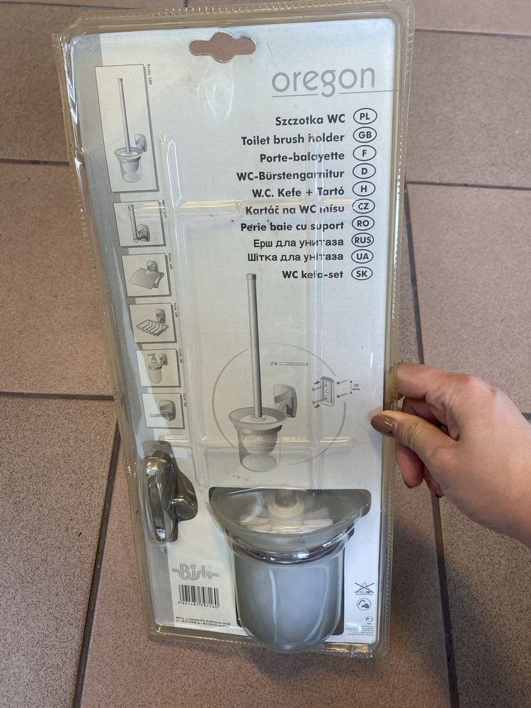 Szczotka do wc oregon nowa