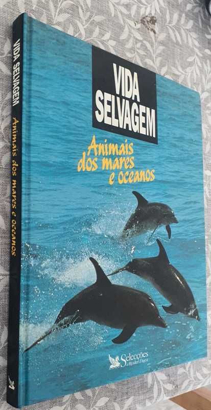 Vida selvagem animais dos mares e oceanos livro