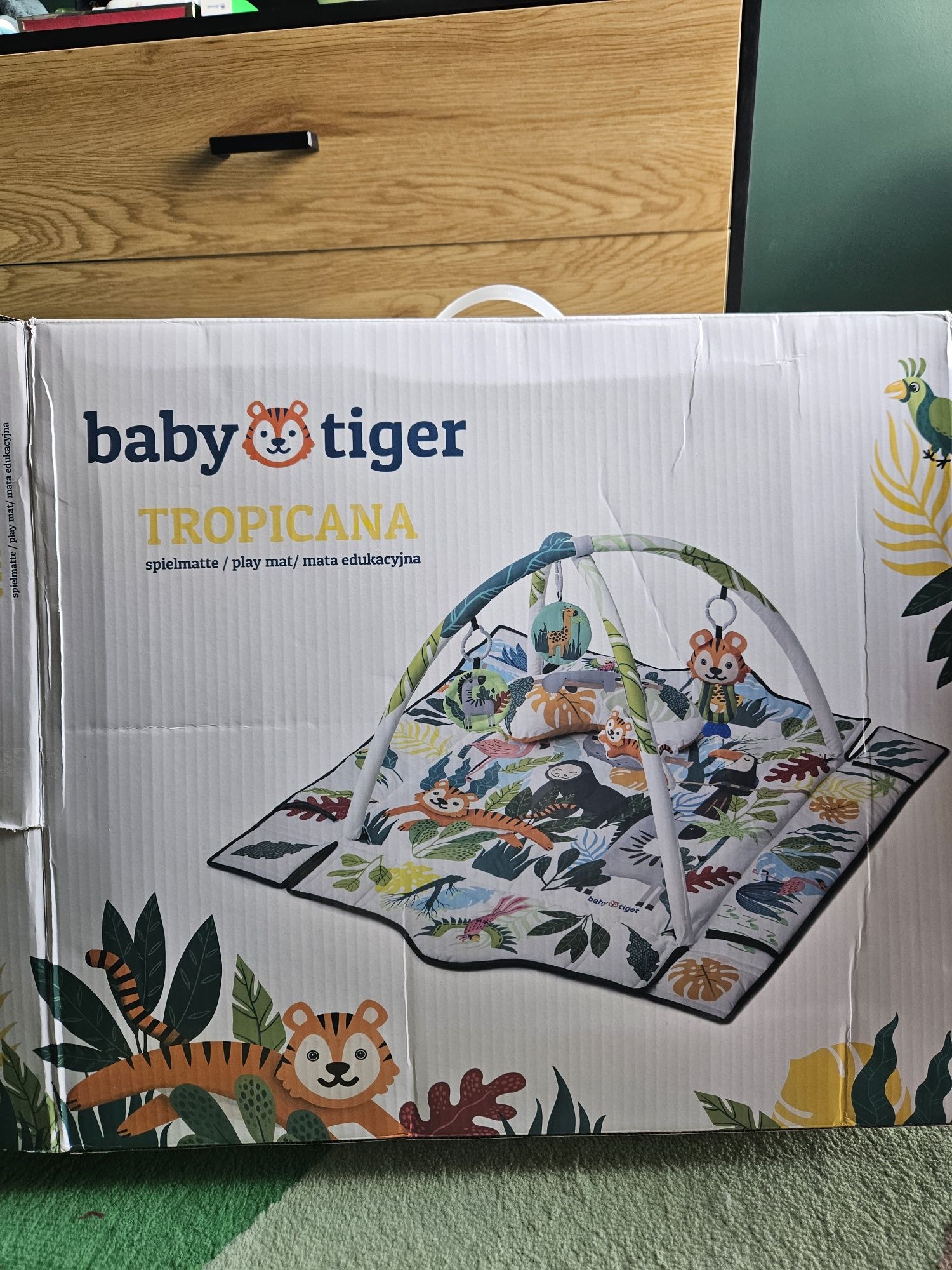 Mata edukacyjna Baby Tiger Tropicana