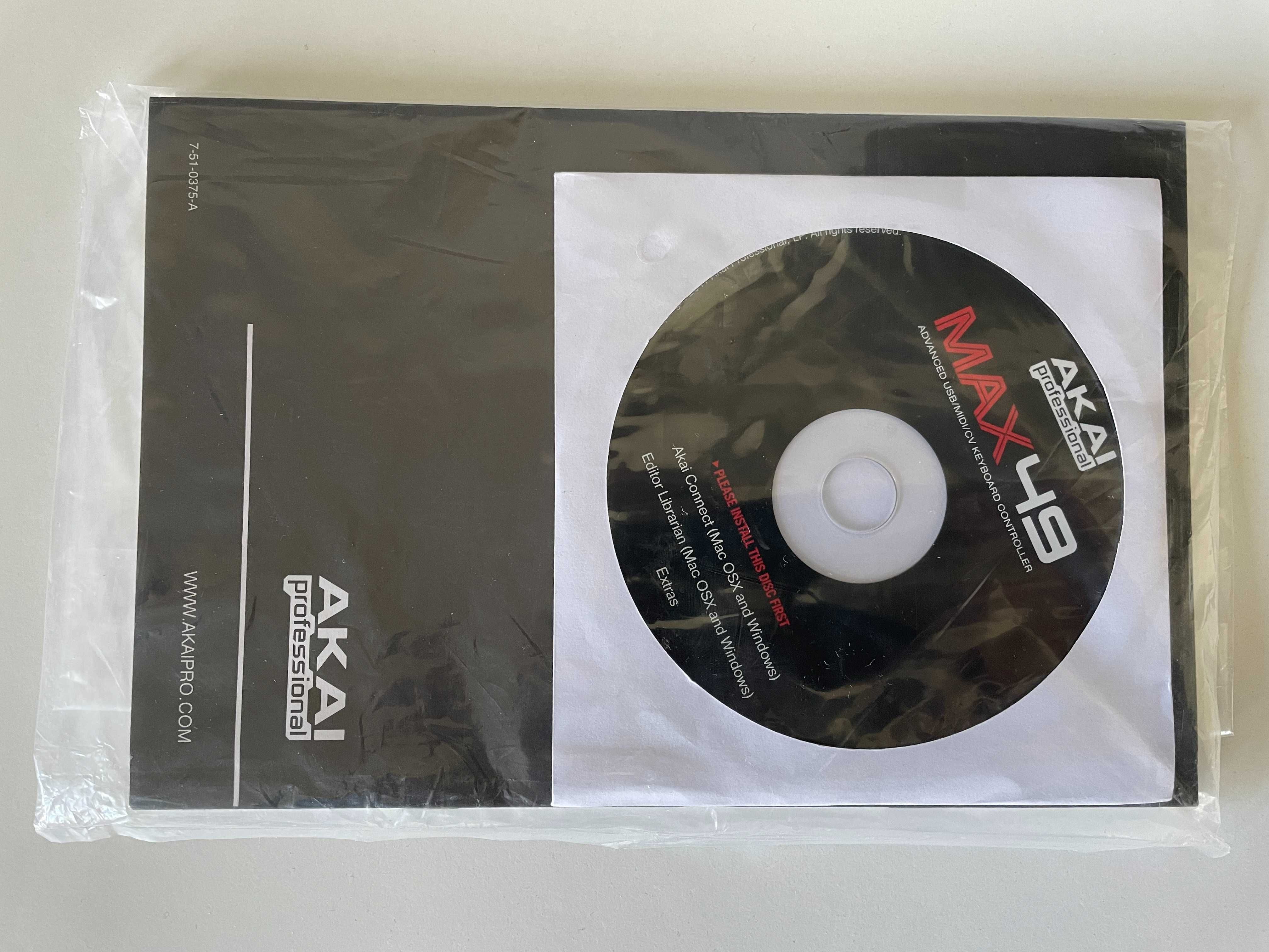 Akai MAX 49 klawiatura sterująca MIDI + stand gratis