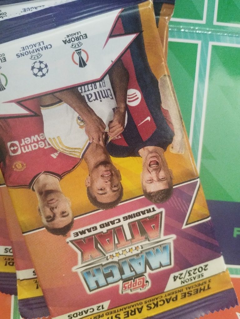 Topps match attax 2023/2024 10 saszetek
