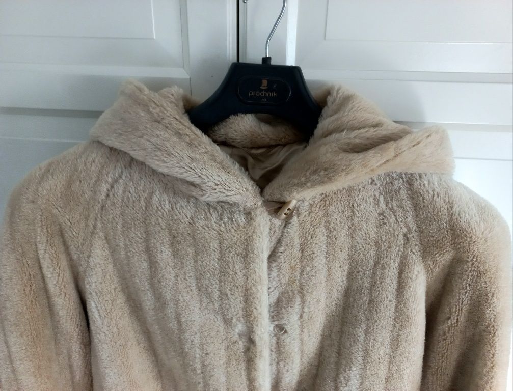 futro płaszcz z alpaki