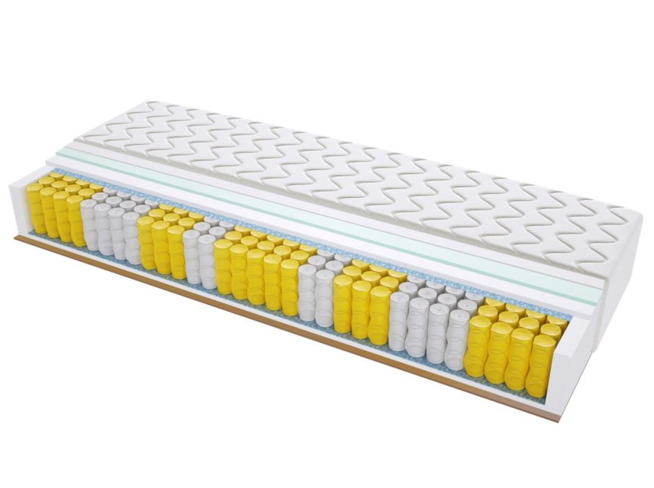 Materac kieszeniowy 140x200 pocketowy kokos