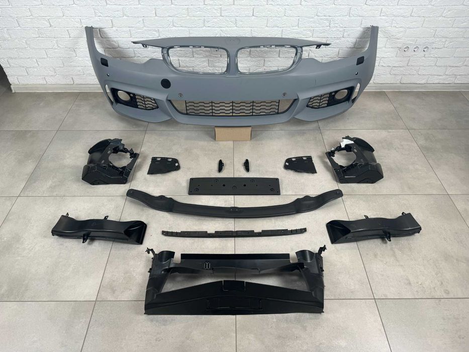 Бампер в сборе M пакет M4 BMW 4 F32 F33 F36  БМВ Ф М передний