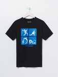 Koszulka T-shirt czarna na imprezę śmieszna Party Hard imprezowicza