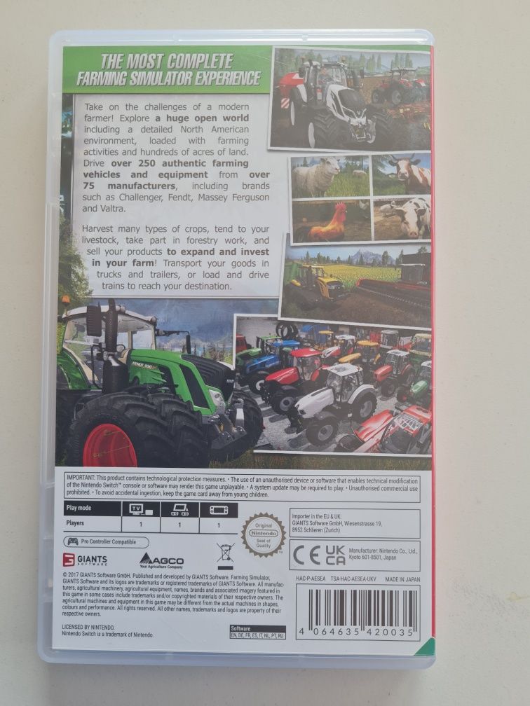 Farming Simulator Nintendo Switch Edition