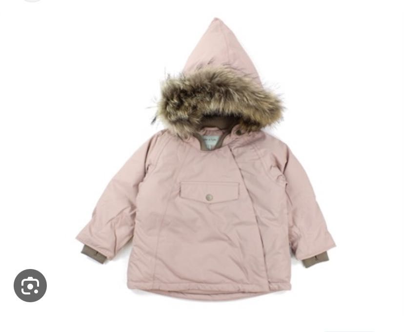 Тепла зимова куртка на дівчинку 12 18 24 міс Mini A Ture Copenhagen