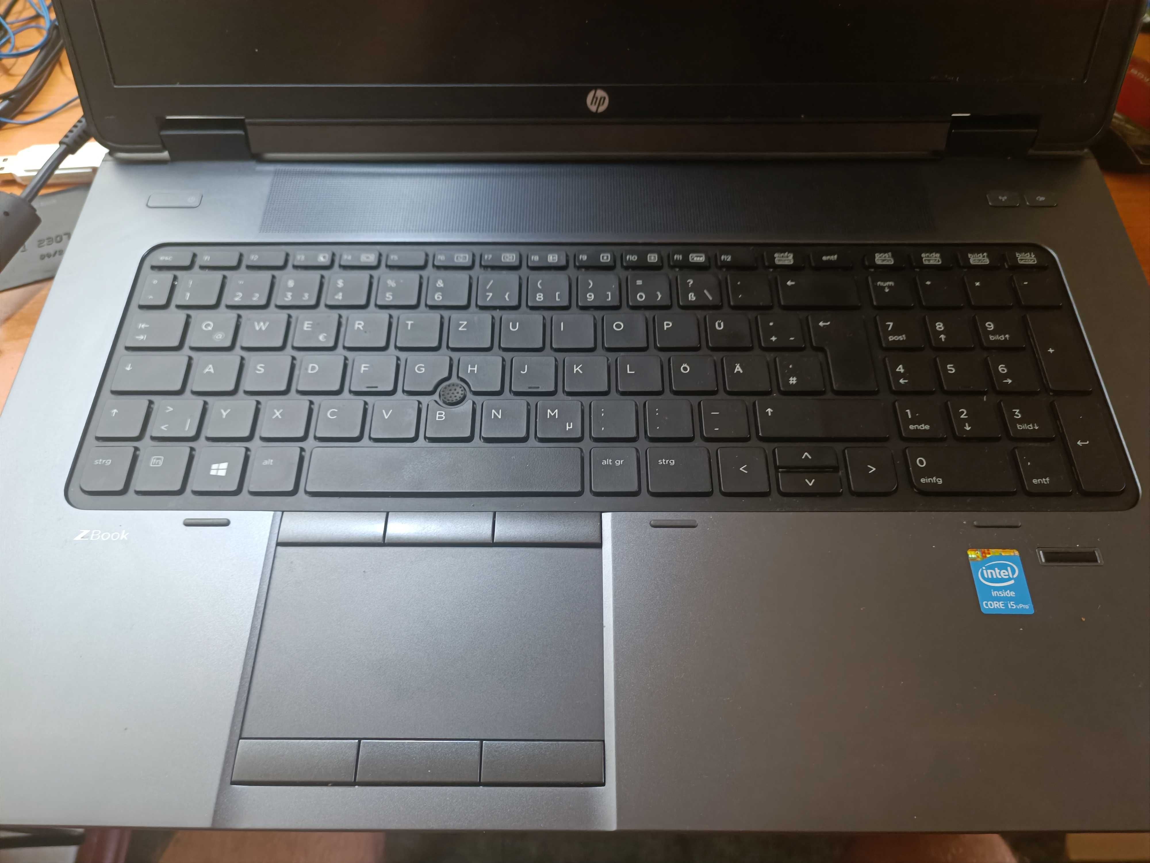 HP ZBook 17 G2 Grey i5/ 8GB DDR3/SSD 512GB/Nvidia Quadro K1100M 2GB