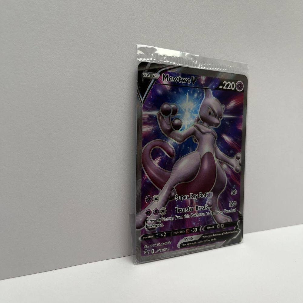 Karta Pokemon TCG Mewtwo V PROMO