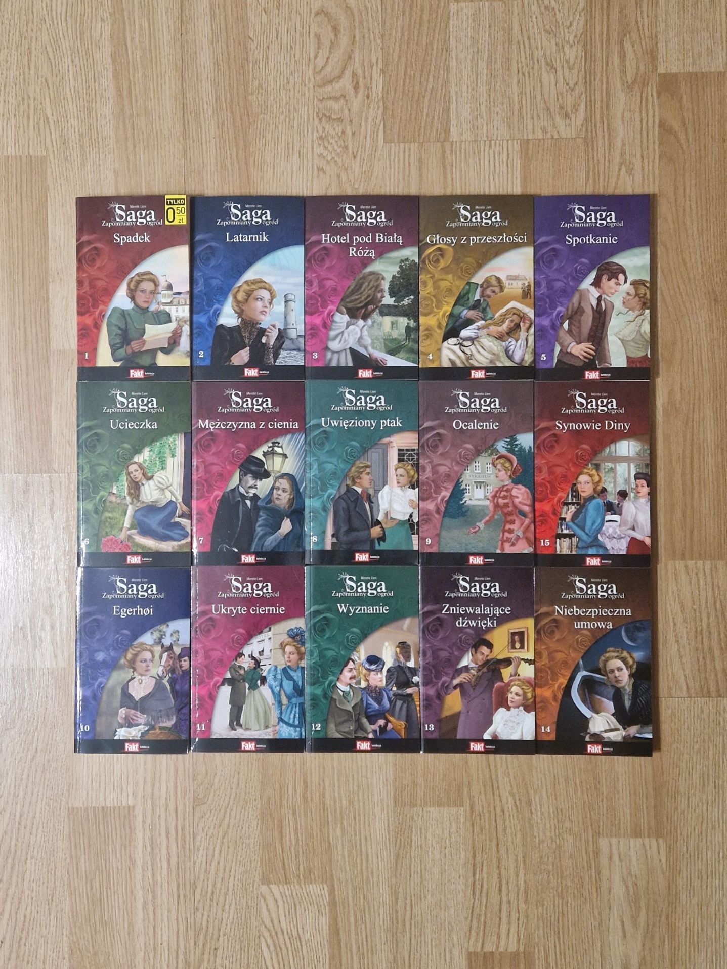 Saga "Zapomniany ogród" Merete Lien tomy 1-15