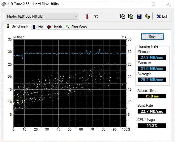 MAXTOR DiamondMax Plus8 40GB ATA HDD 3,5"