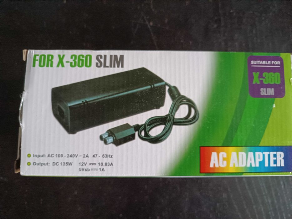 AC adapter Xbox 360 slim