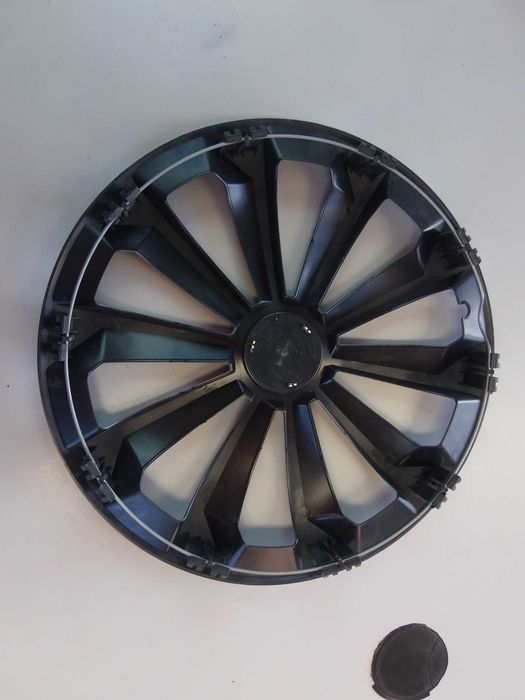 Kołpaki 14 15 16 CZARNE Opel Ford Fiat BMW Seat Honda Renault Peugeot