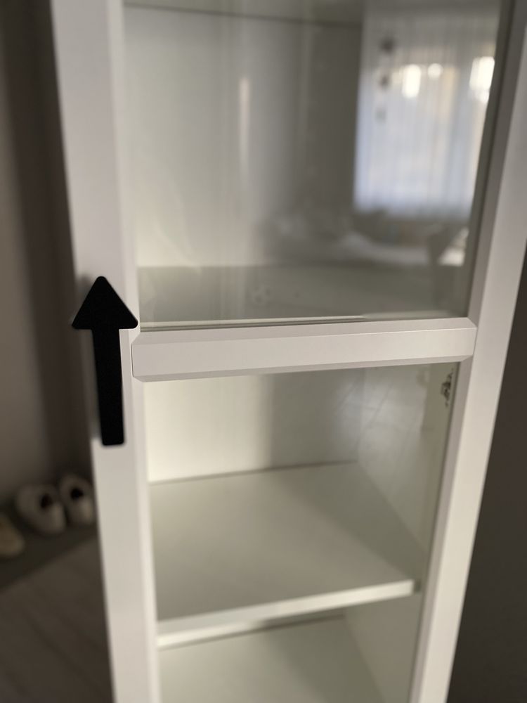 Ikea regał billy/oxberg jak Nowy.