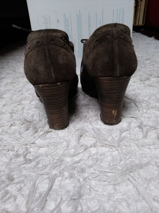 Botki buty skórzane 36