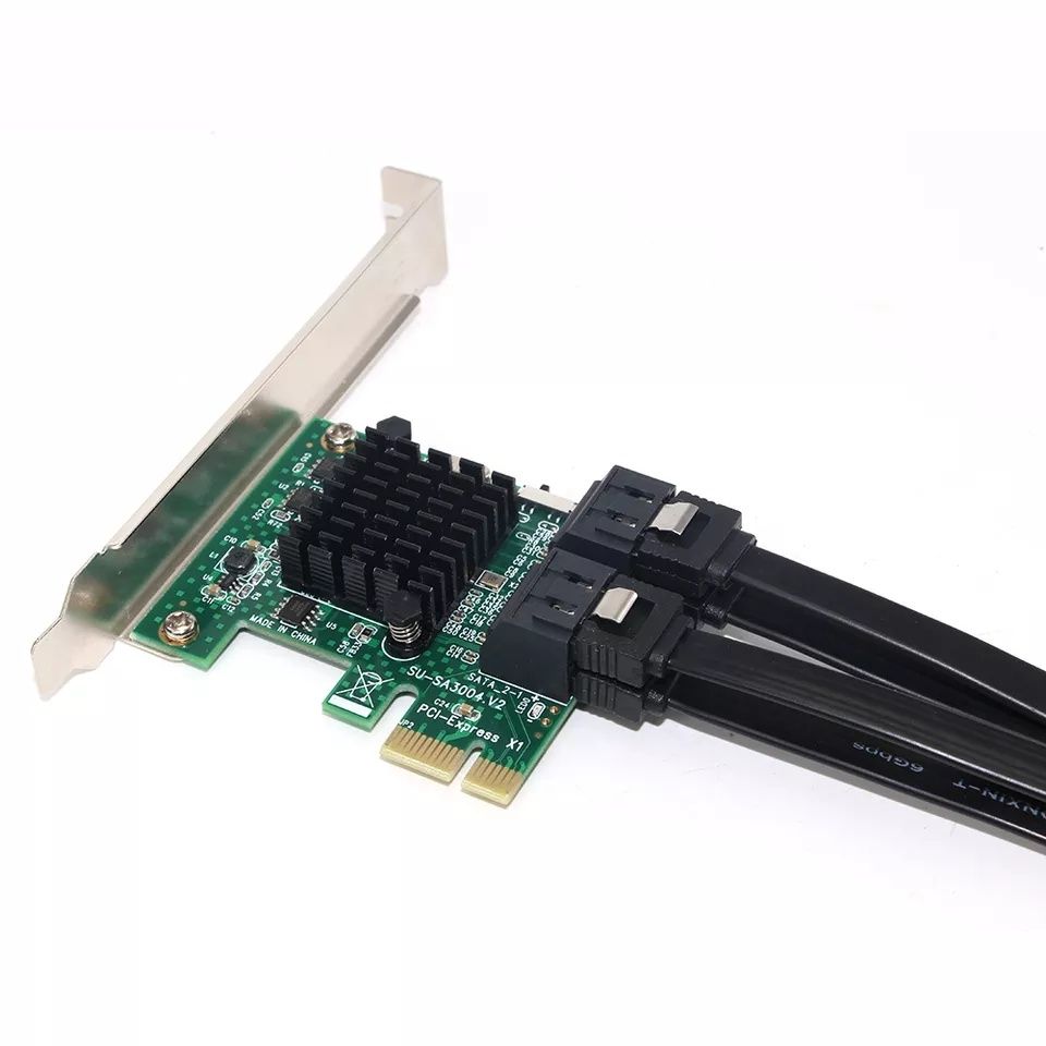 Карта расширения портов SATA 3.0  PCI-E Adapter