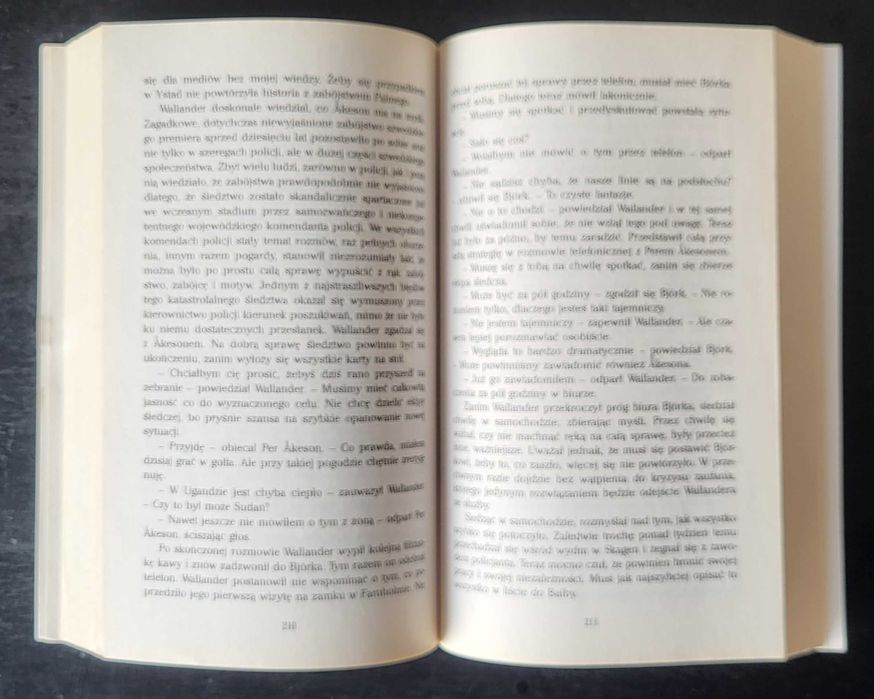 Mężczyzna który się Uśmiechał - Henning Mankell