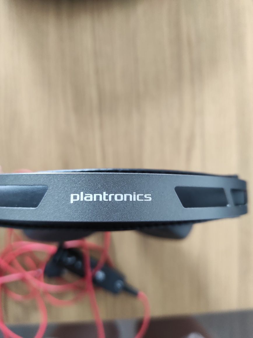 Słuchawki Plantronics C5220T z mikrofonem i kontrolerem, stan idealny