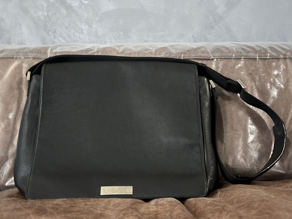 Чоловіча сумка Cartier ориігнал, сумка мессенджер