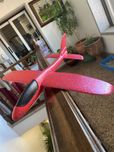 Aviao de brinquedo esferovite