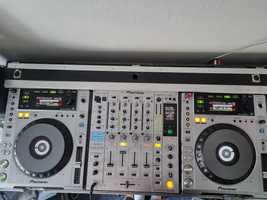 Konsola 2 x CDJ850 i DJM850 plus CASE!!