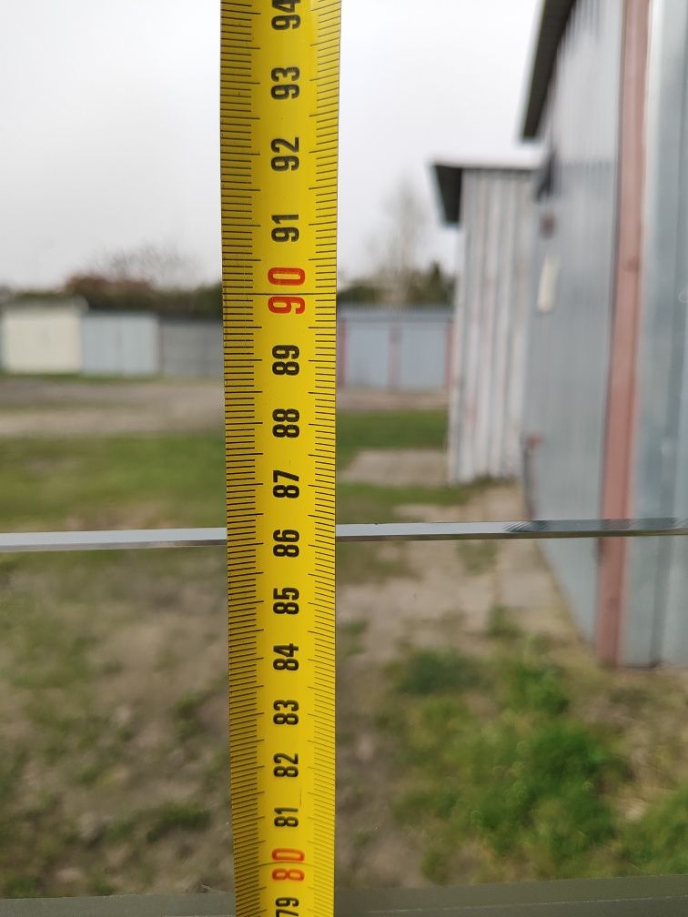 Przęsło szklane na balkon taras ogród