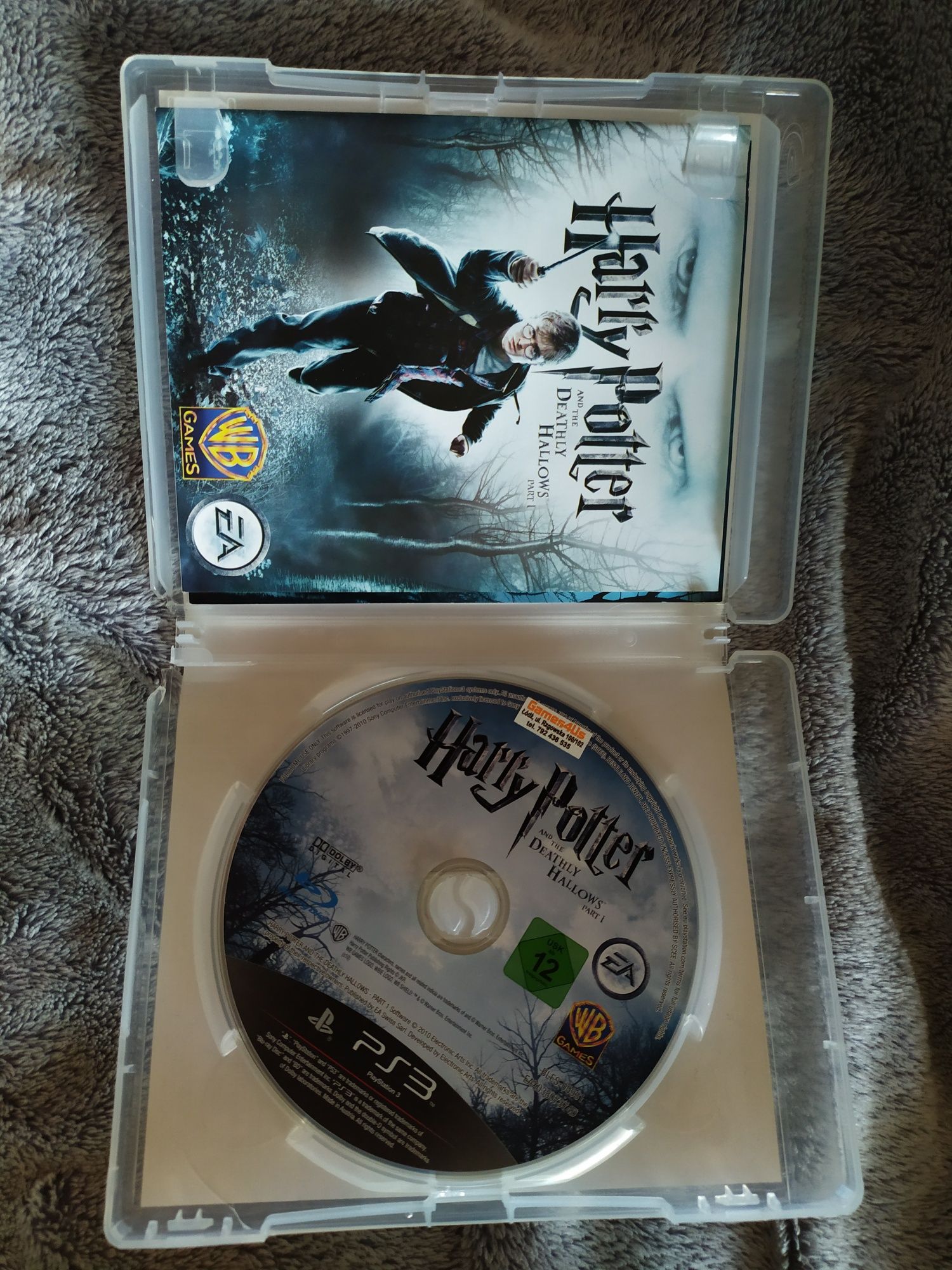 Harry Potter i Insygnia Śmierci część I PlayStation 3 ps3 pl (komplet)