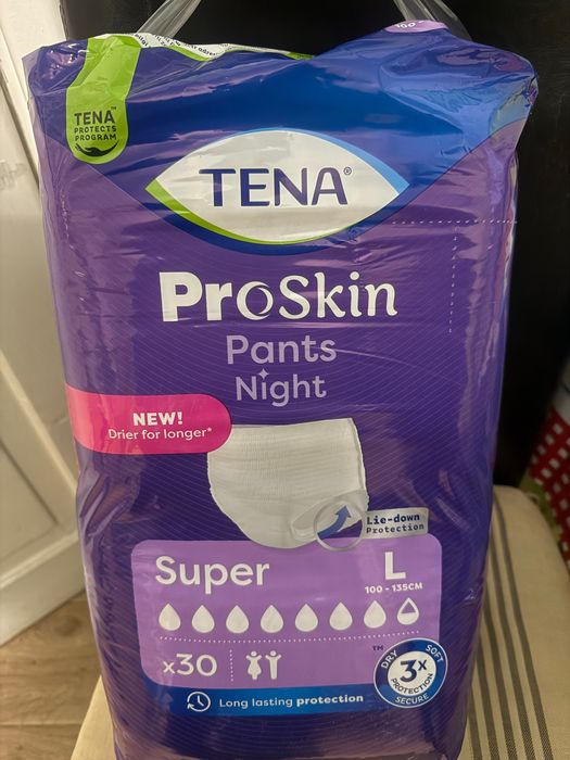 Pieluchy Tena Pants ProSkin NIght Rozm. L