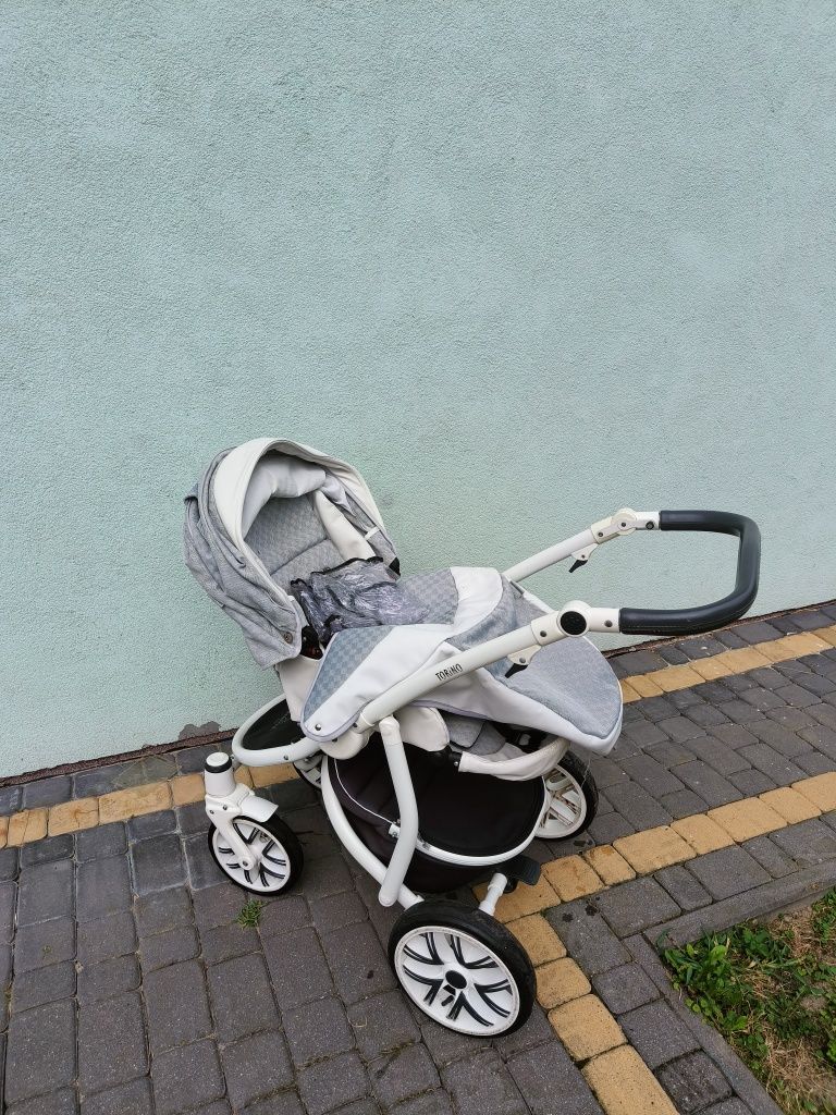 Wózek Bebetton Torino gondola spacerówka fotelik maxi-cosi + adapter