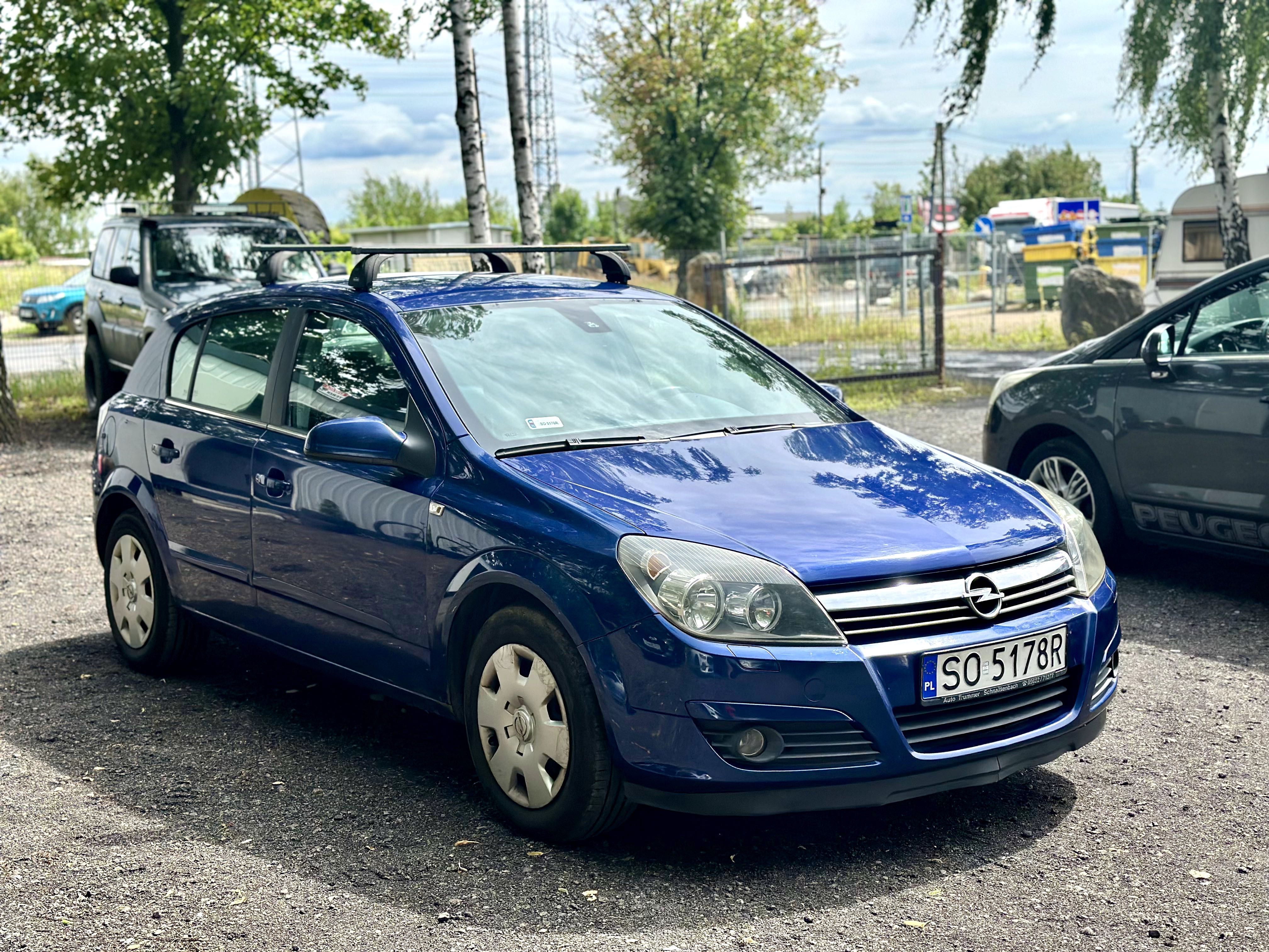 Opel Astra H 1.8 2004r. 1 właściciel SKÓRY Bagażnik Dachowy Grzane fot