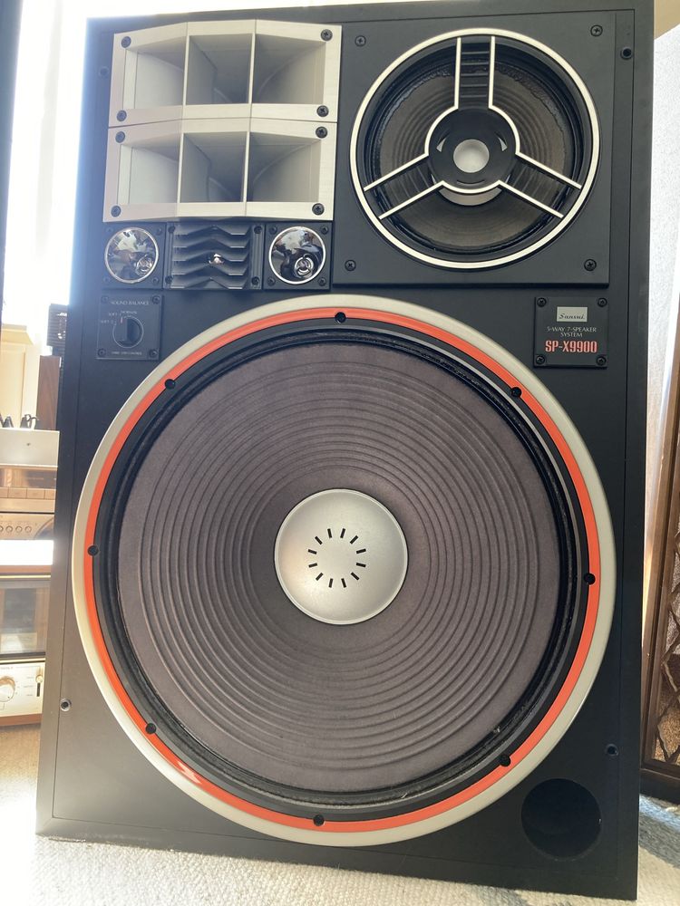 Sansui SP X9900 kolumny, głośniki.
