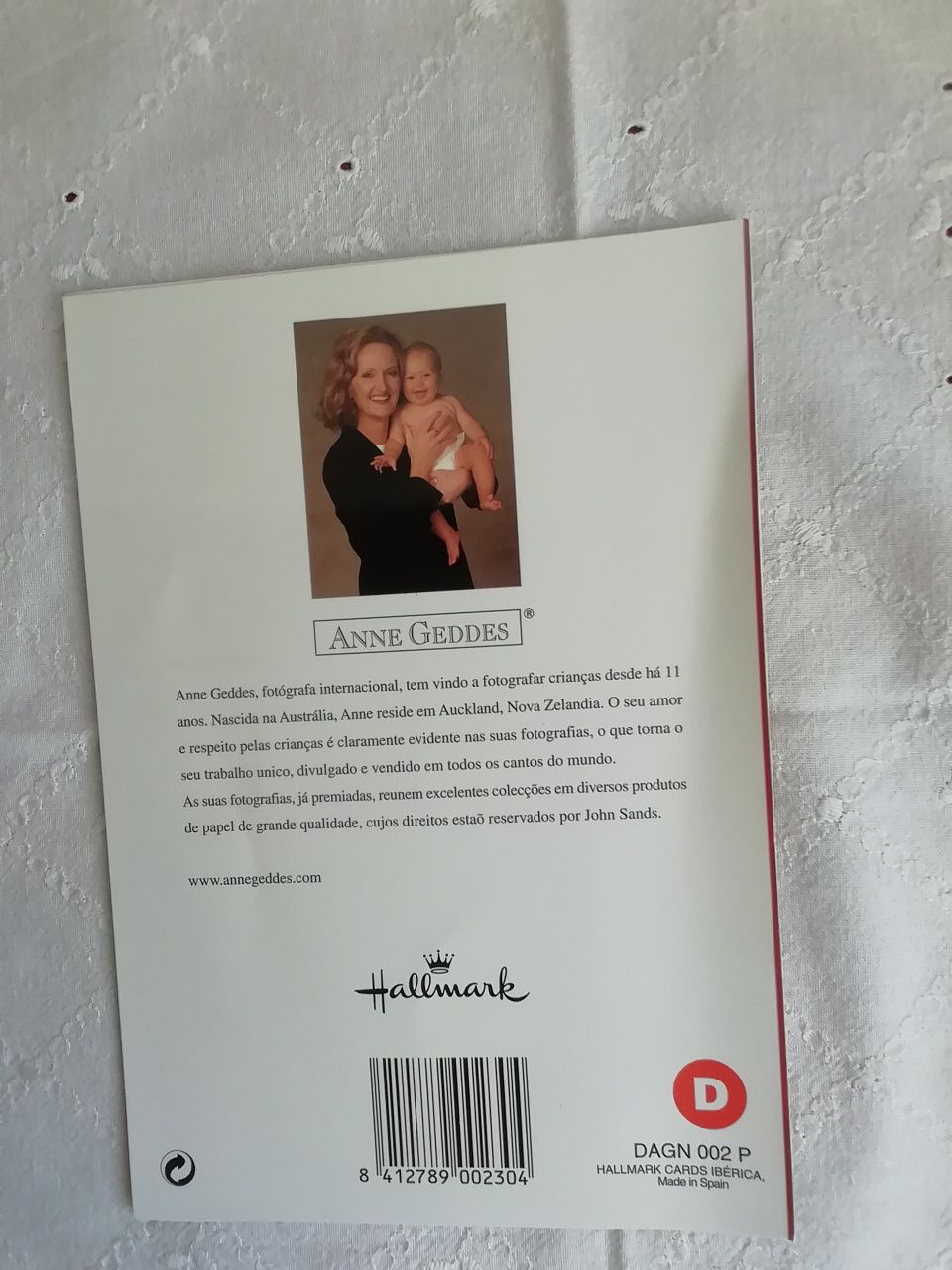 Postal Hallmark - Anne Geddes