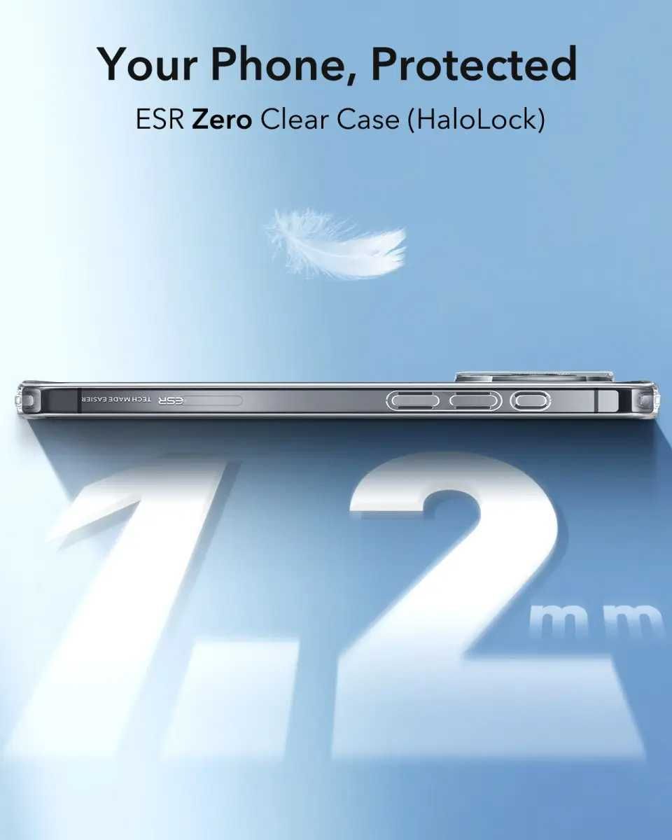 Чехол ESR Zero для iPhone 16 Pro Max Clear