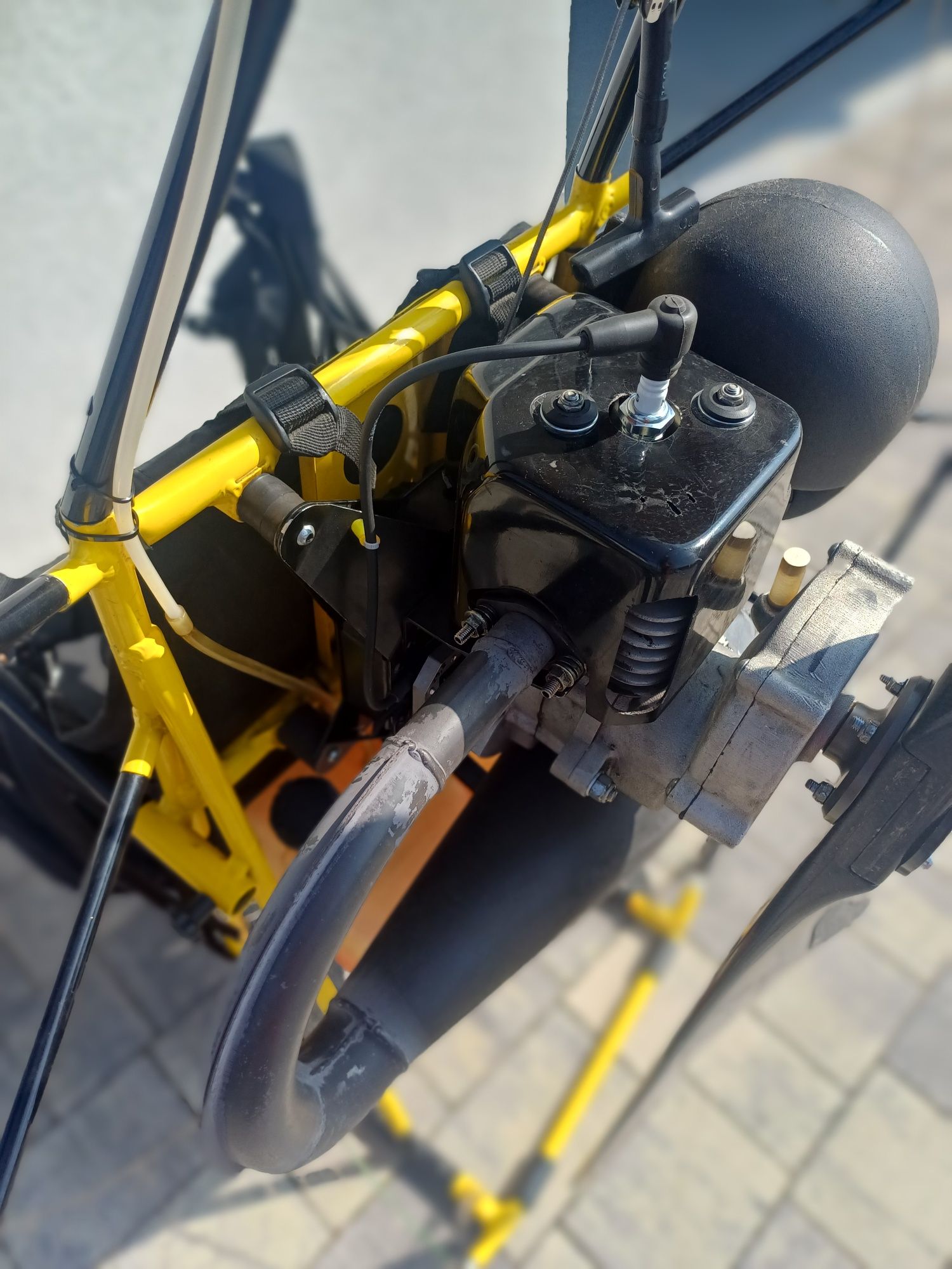Napęd miniplane Top 80 + uprząż